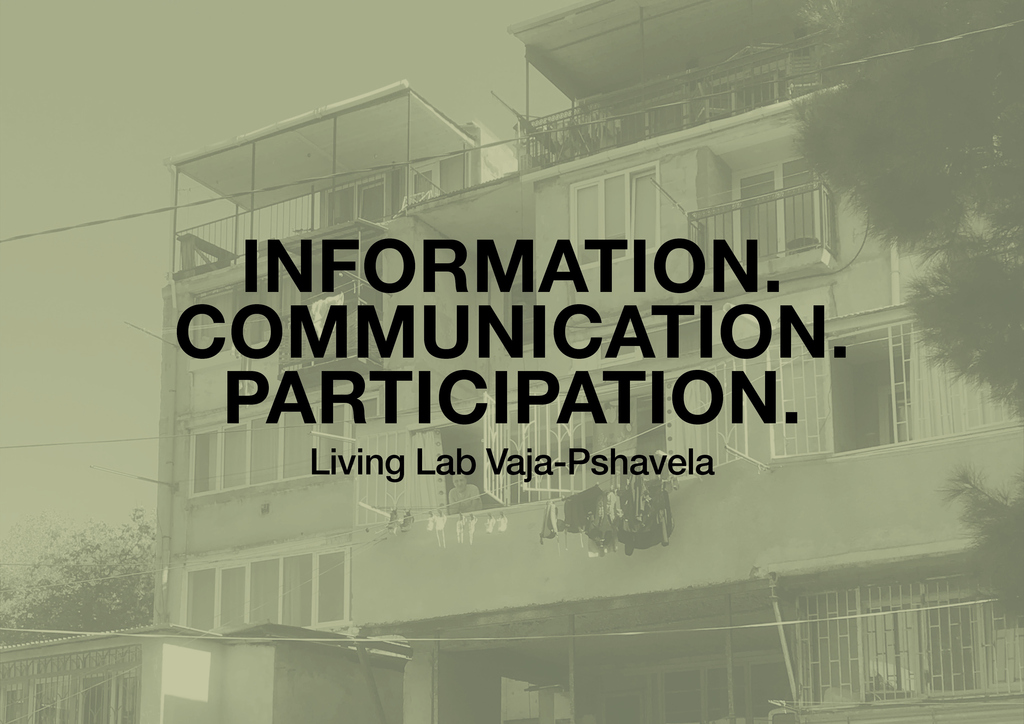 MA Deepening: Information. Communication. Participation. Living Lab Vaja-Pshavela