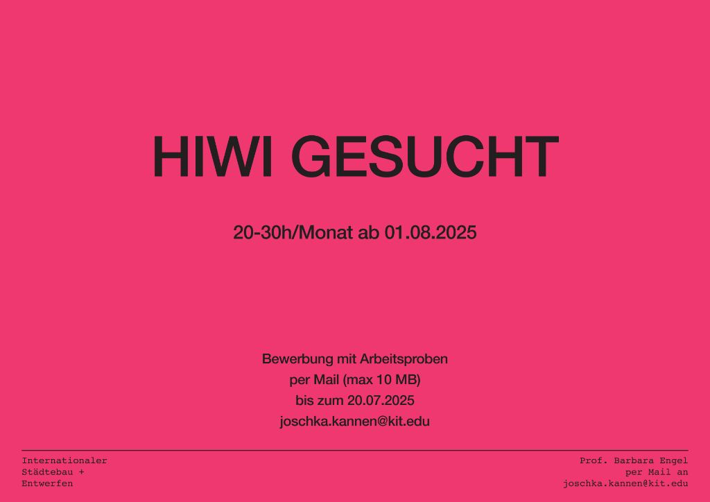 Hiwi gesucht